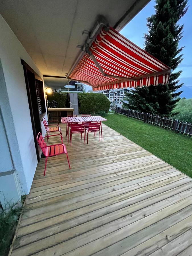 2,5 Pieces A Haute-nendaz, Grande Terrasse, Piscine, Sauna, Tennis Appartement